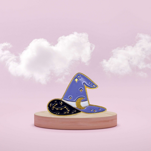 Cosmic Witches Hat Enamel Pin